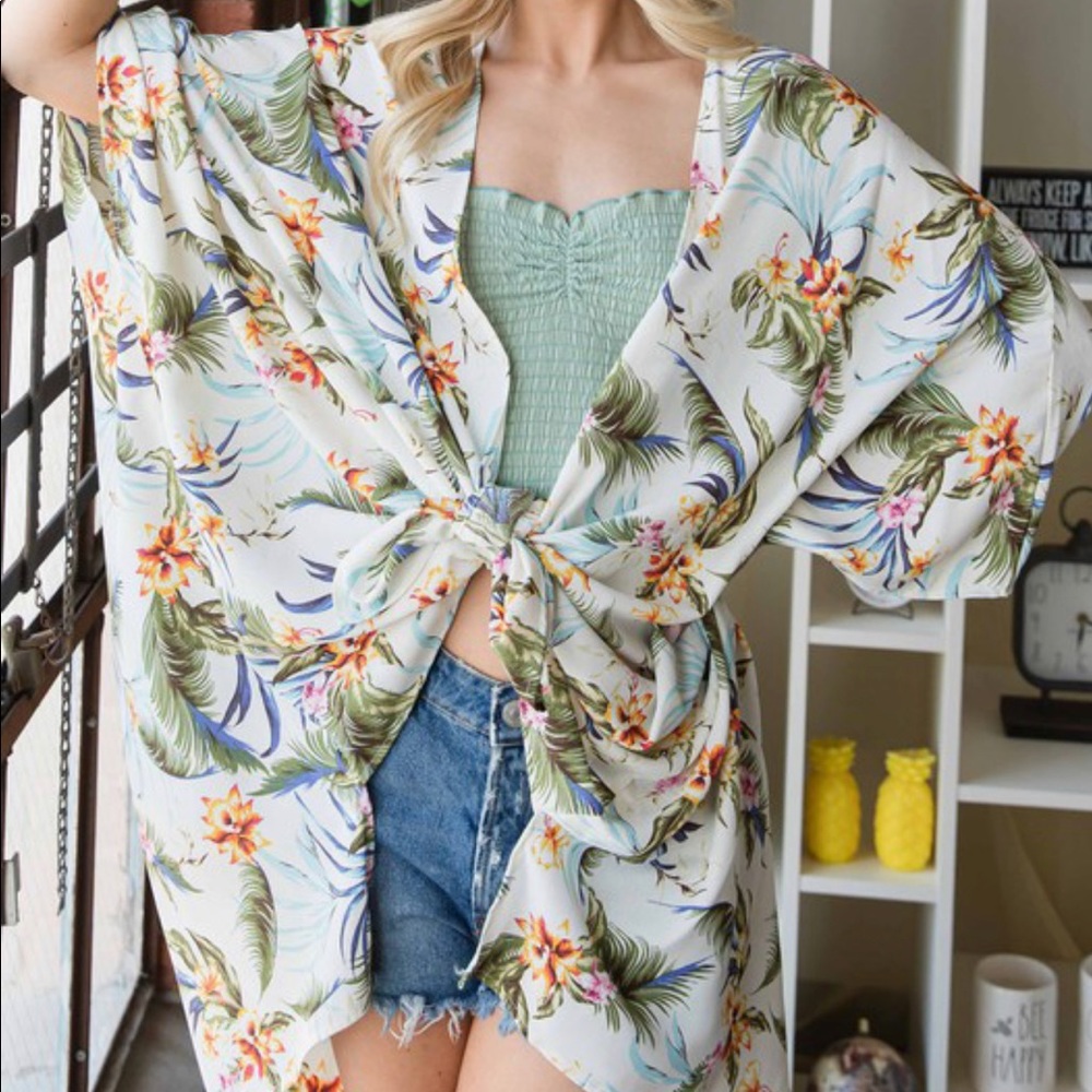 Floral Kimono